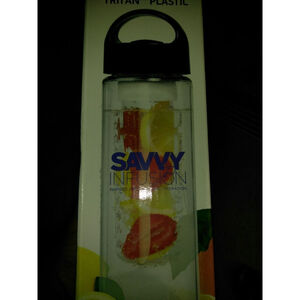 1 Fruit Infuser Water Bottle Black